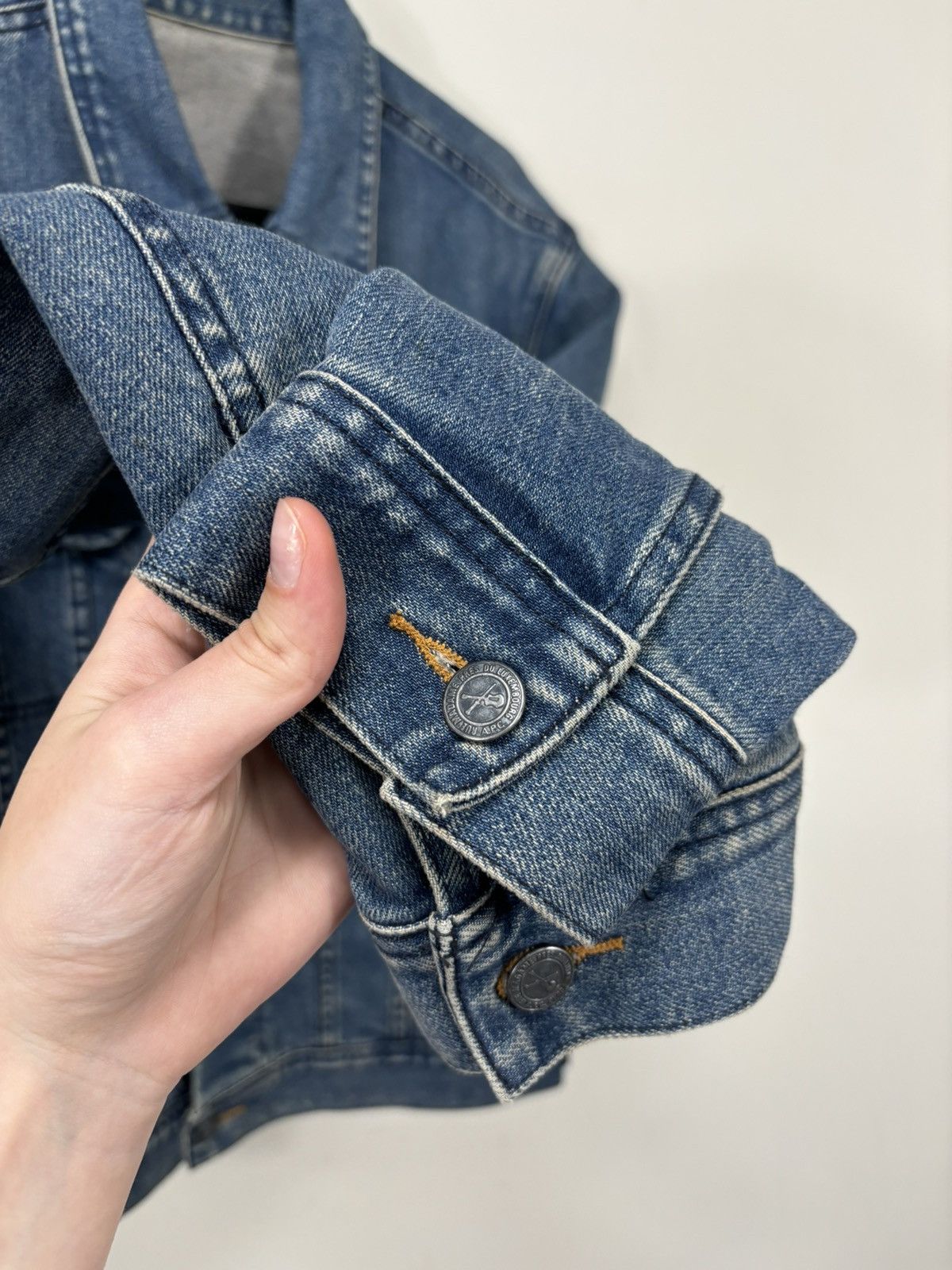 A.P.C. A.P.C. Men’s Type 3 Blue Trucker Denim Jacket Size US M / EU 48-50 / 2 - 8 Thumbnail