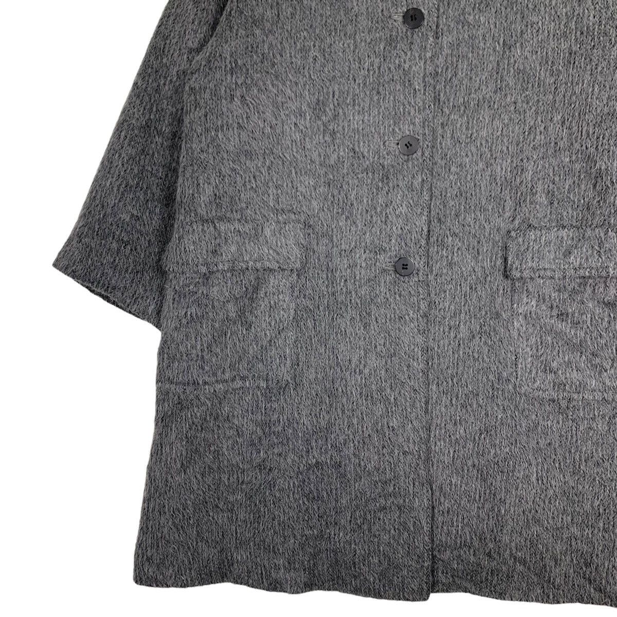 Japanese Brand CHRISTIAN AUJARD Liberte Mohair Long Coat #0083-C5 Size US L / EU 52-54 / 3 - 5 Thumbnail
