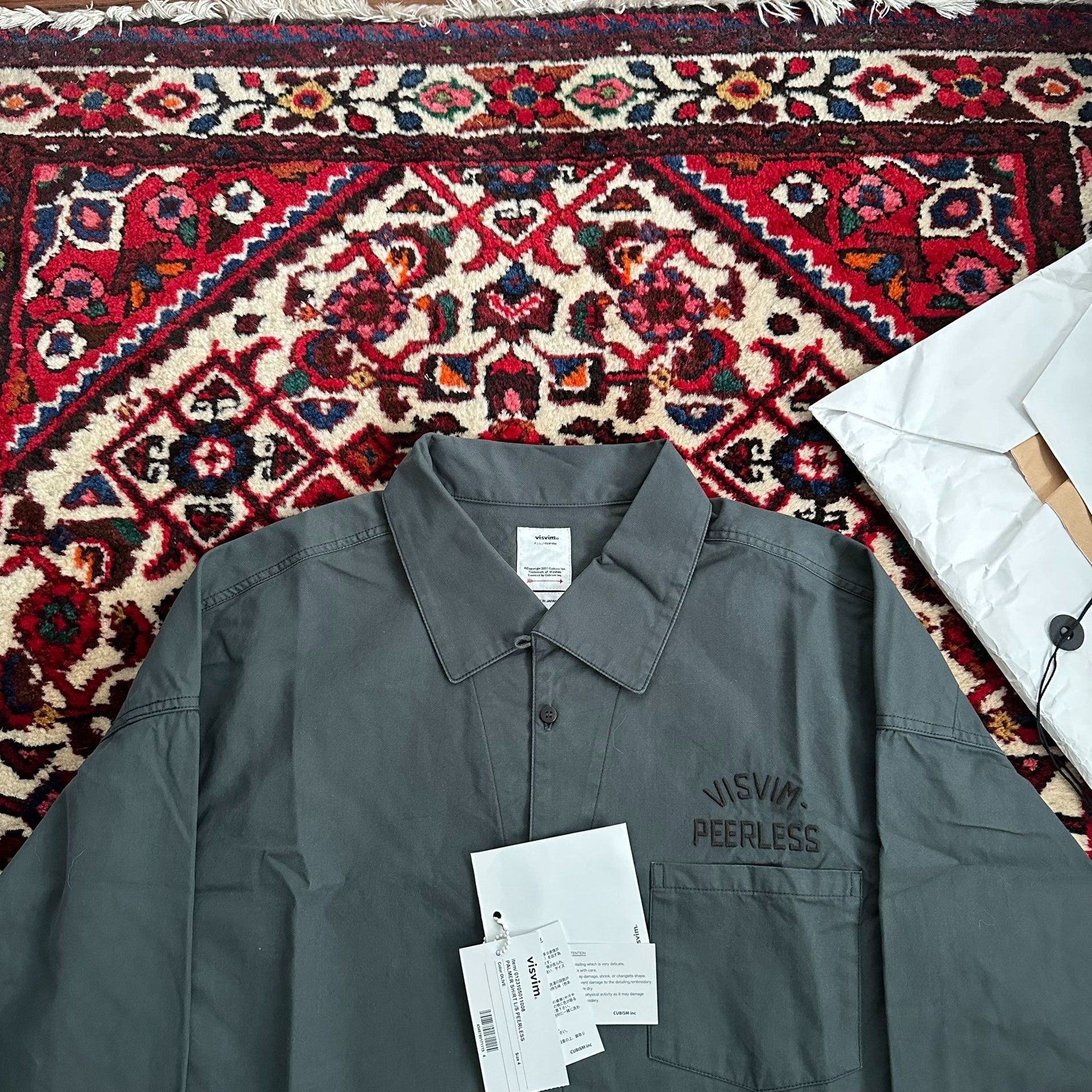 Visvim visvim 23SS Palmer L/S Shirt Size US XL / EU 56 / 4 - 4 Thumbnail