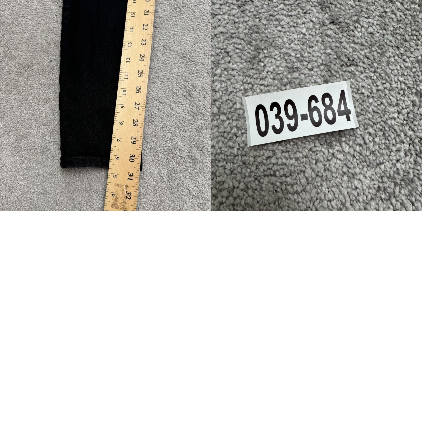 Gap Gap Sky High Universal Legging Button Fly Jeggings Womens 10/30 Black Stretch Size 32" / US 10 / IT 46 - 9 Thumbnail