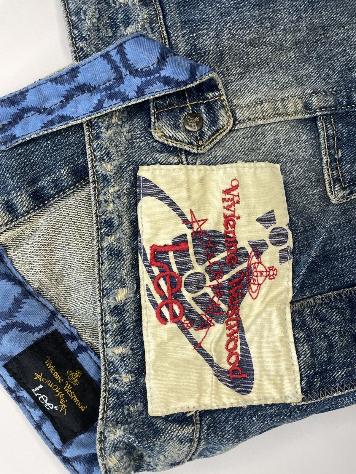 Lee × Vivienne Westwood Vivienne Westwood Anglomania x Lee Punk Denim Vest Size US S / EU 44-46 / 1 - 7 Thumbnail