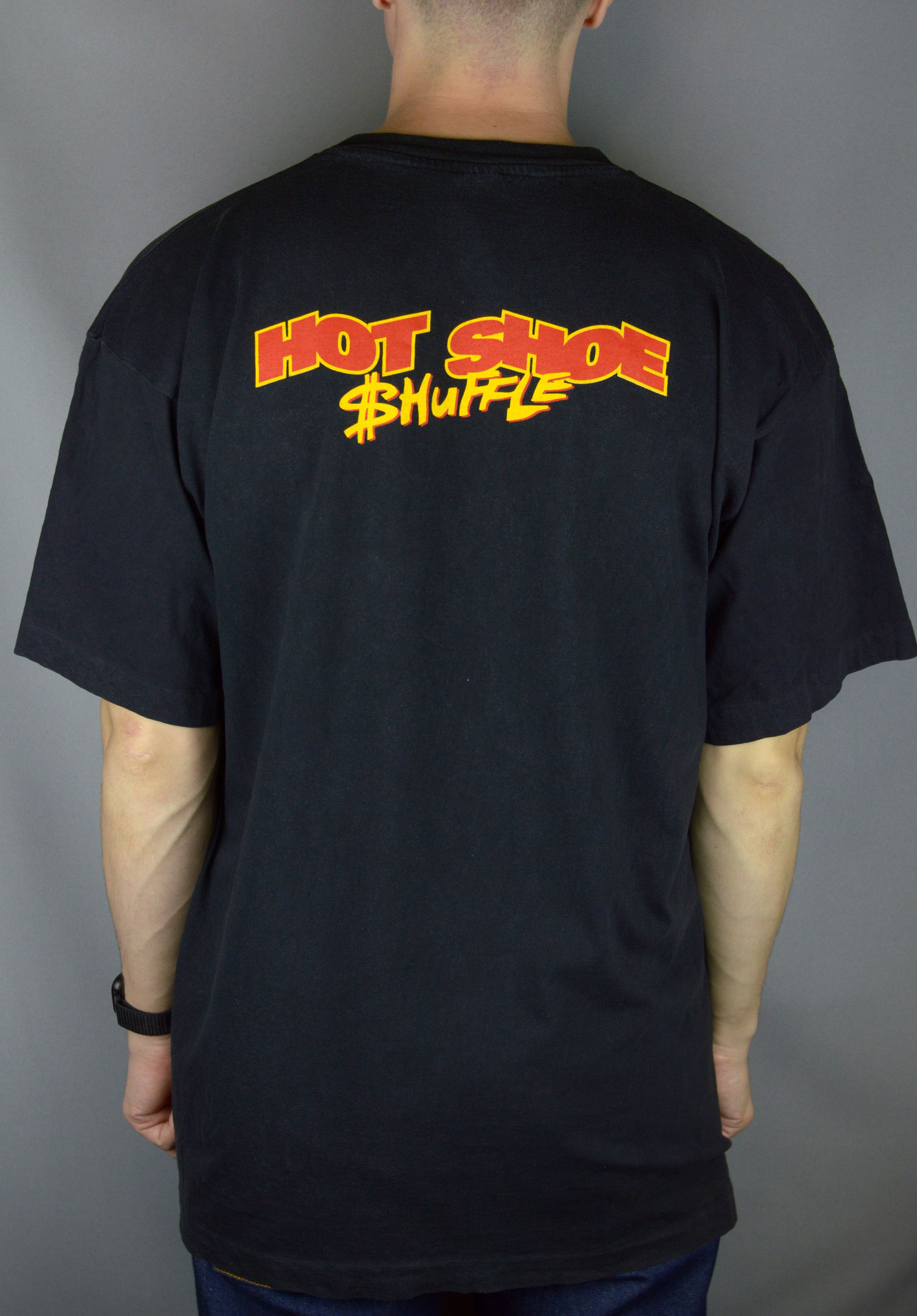 Vintage Vintage Hot Shoe Shuffle 90s t shirt Size US XL / EU 56 / 4 - 2 Thumbnail