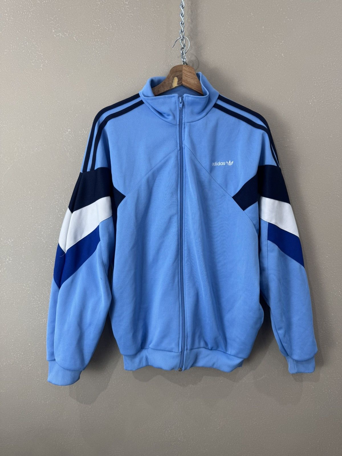Adidas Vintage adidas track suit pants jacket windbreaker size XL Size US L / EU 52-54 / 3 - 1 Thumbnail