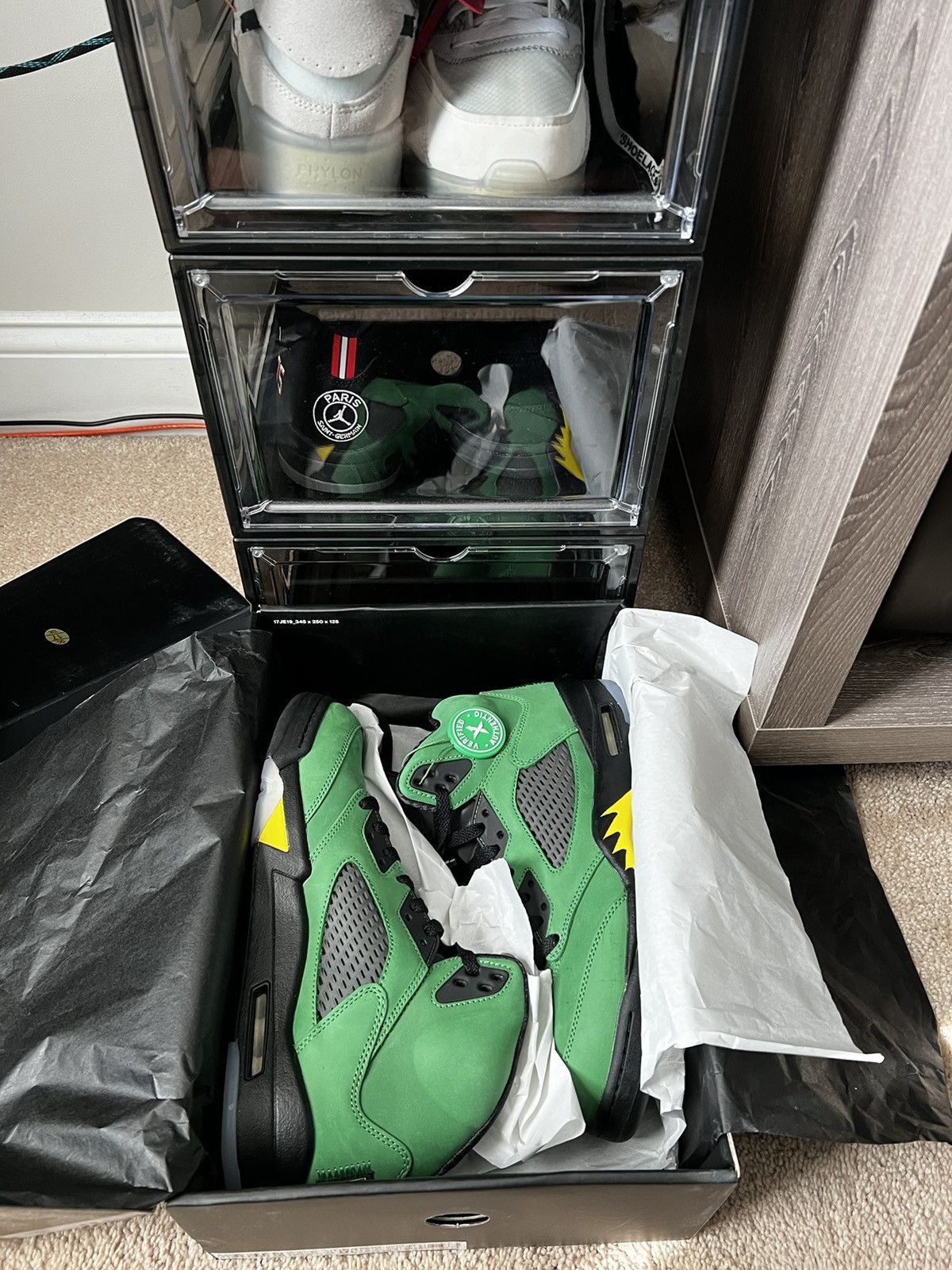Jordan Brand × Nike Jordan 5 Retro Oregon SE Size US 10 / EU 43 - 3 Thumbnail
