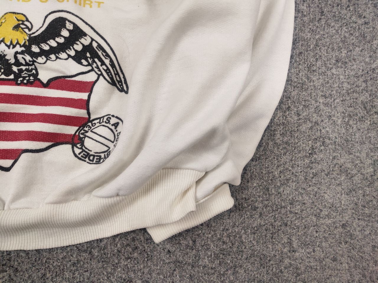 Vintage Vintage 70's From East Coast America Navy Guards Sweatshirt Size US M / EU 48-50 / 2 - 8 Thumbnail
