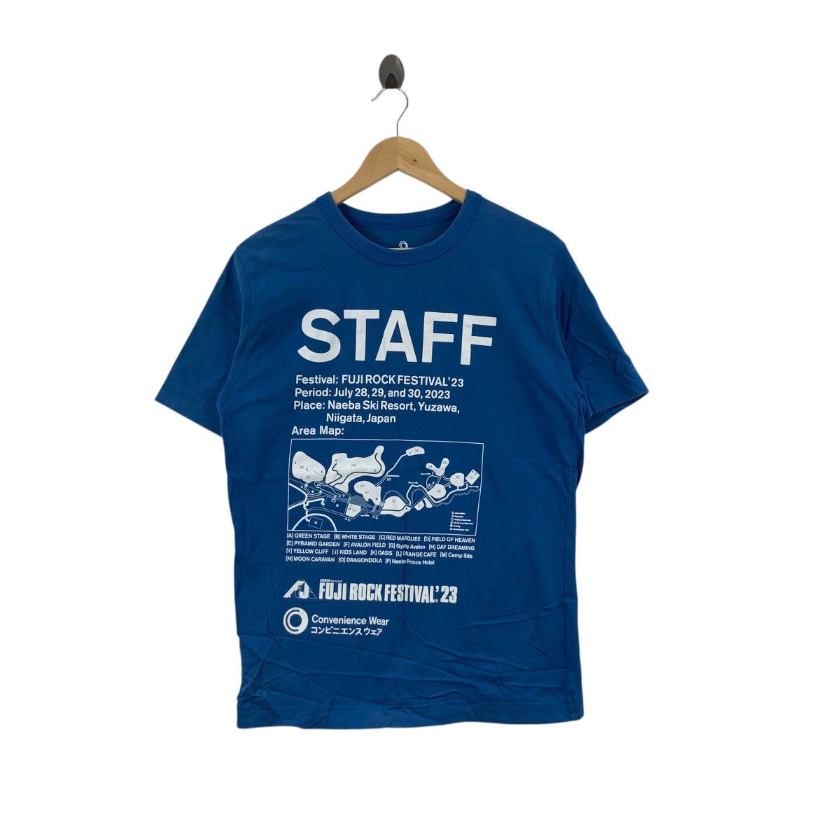 Vintage FUJI ROCK FESTIVAL x Hiroshi Fujiwara The Conveni Tee Shirt Size US XL / EU 56 / 4 - 1 Thumbnail
