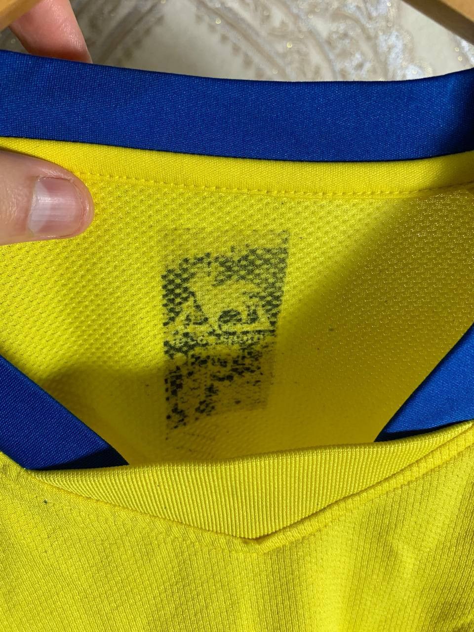 Vintage VERY RARE STOK CITY ENGLAND RETRO SOCCER JERSEY 90s BLOKE Size US L / EU 52-54 / 3 - 6 Thumbnail