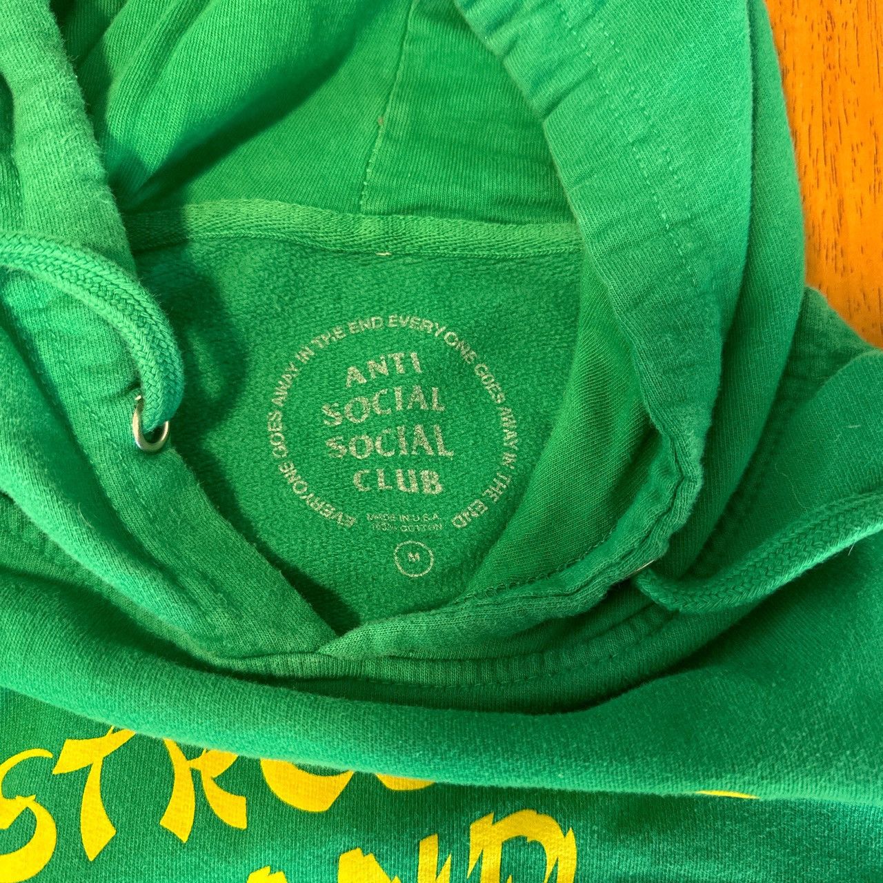 Anti Social Social Club Stressed And Depressed Hoodie Size US M / EU 48-50 / 2 - 3 Thumbnail