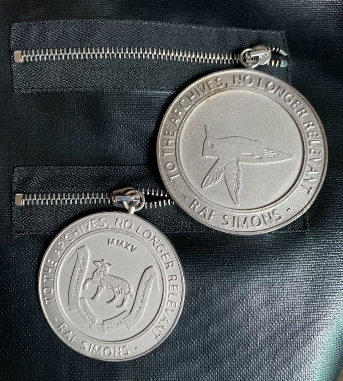 Raf Simons RAF SIMONS AW15 fashion show silver medal trench coat Size US S / EU 44-46 / 1 - 3 Thumbnail