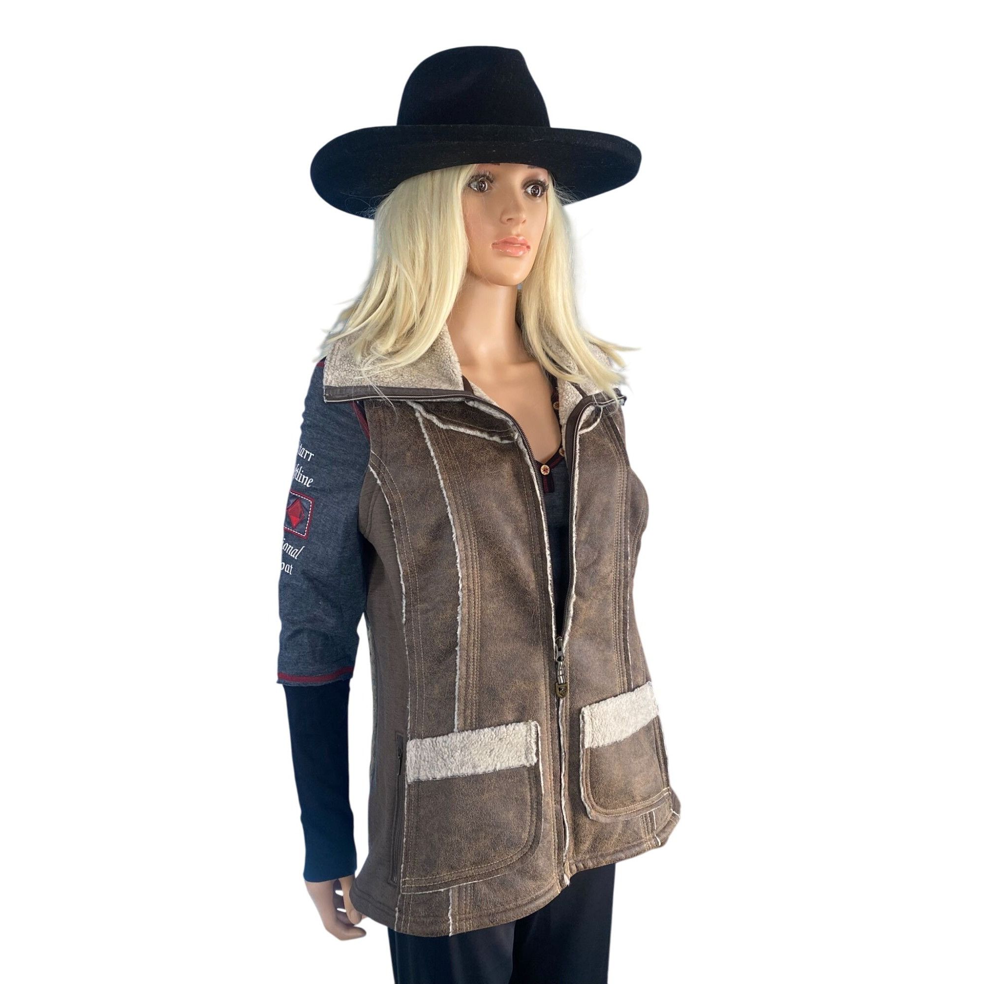Kuhl NWT Kuhl Women's LARGE Dani Sherpa Vest Brown MSRP$219 New Size L / US 10 / IT 46 - 17 Thumbnail