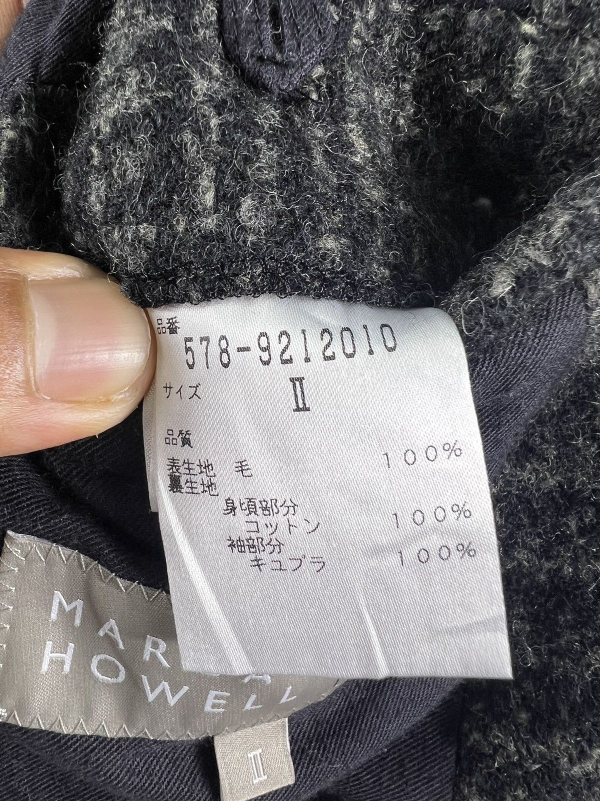 Margaret Howell Unisex 🔥 MARGARET HOWELL TWEED TARTAN HIDDEN BUTTON LONG Size US S / EU 44-46 / 1 - 8 Thumbnail