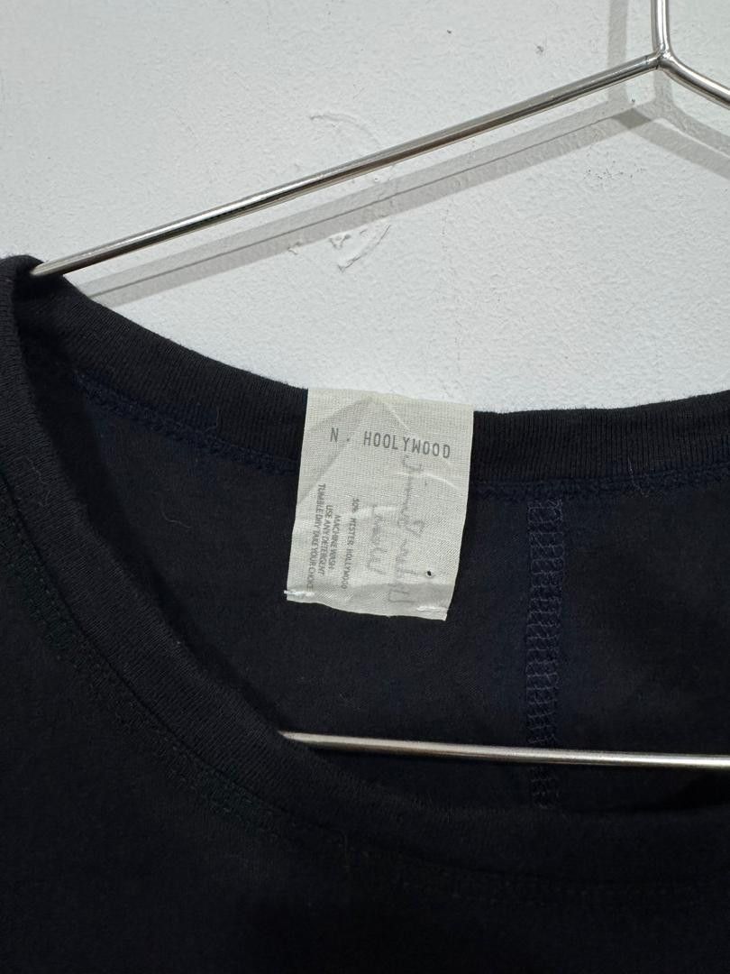 N.Hoolywood N. Hoolywood Plain Navy Pocket Tee Size US S / EU 44-46 / 1 - 3 Thumbnail