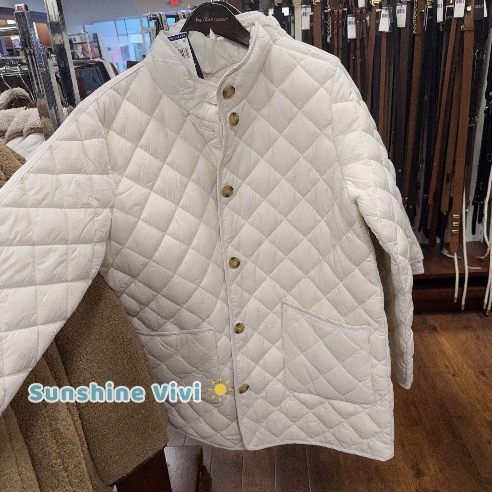 Lauren Ralph Lauren NWT Ralph Lauren Polo Women Diamond-Quilted Mockneck Jacket Size L / US 10 / IT 46 - 7 Thumbnail
