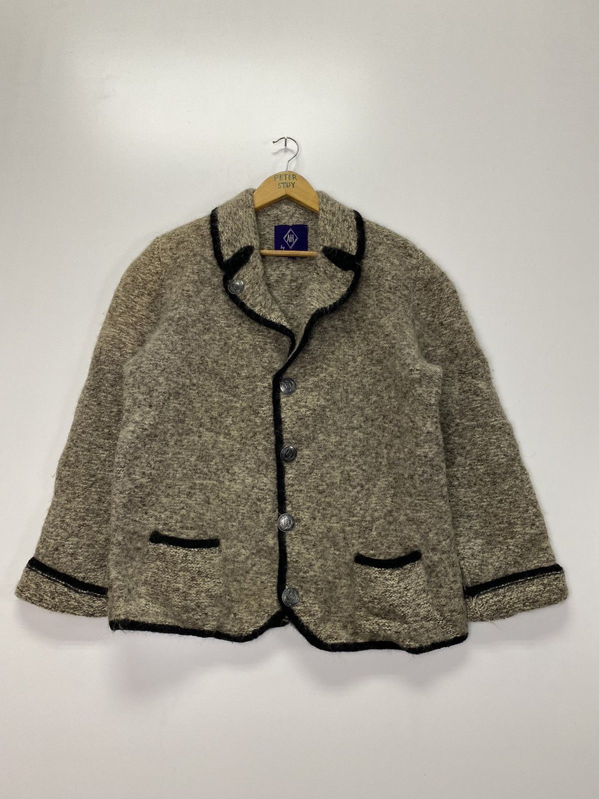 ABAHOUSE × Designer Abah House By Avon House Mohair Jacket Size US M / EU 48-50 / 2 - 1 Thumbnail