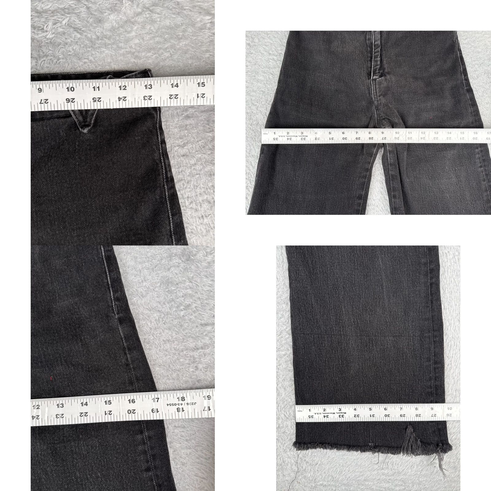 Denime VINTAGE Gray Antics Jeans Womens 28 Gray Antics Jeans Women Wide-Leg 90s 28x27 Denim Cotton Blend Slim Relaxed 5-Pocket Womens Size 28" / US 6 / IT 42 - 9 Thumbnail