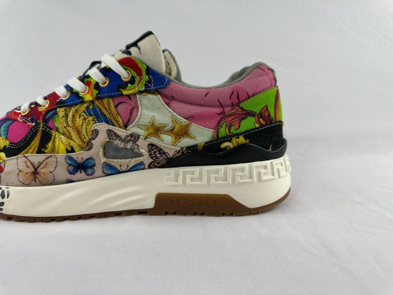Versace Versace Achilles 'Baroque Print' Sneakers Size US 12 / EU 45 - 10 Thumbnail