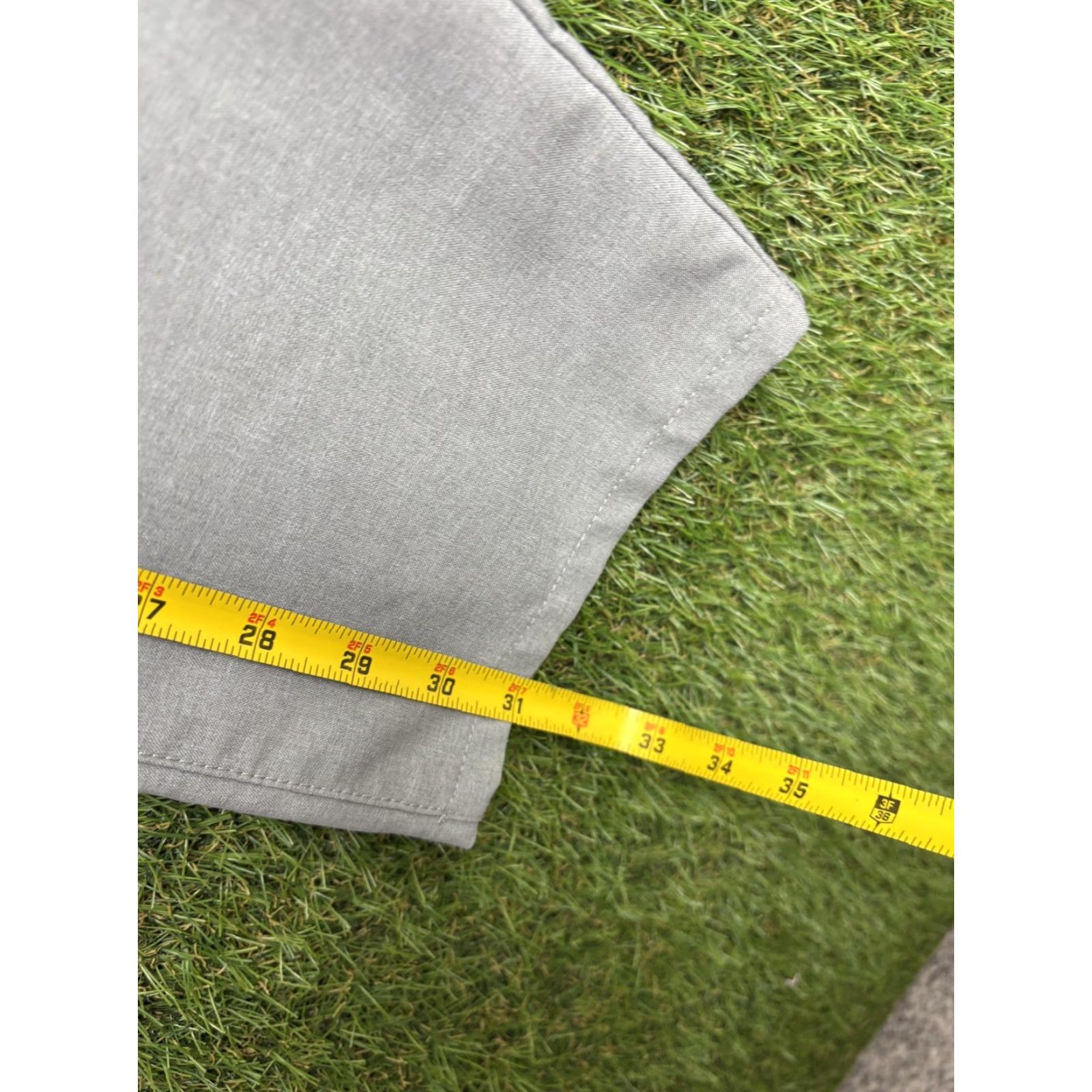 Bonobos Bonobos Pants Mens 35x32 Gray Chino Slim Fit Tapered Dress Casual Office Size US 35 - 5 Thumbnail