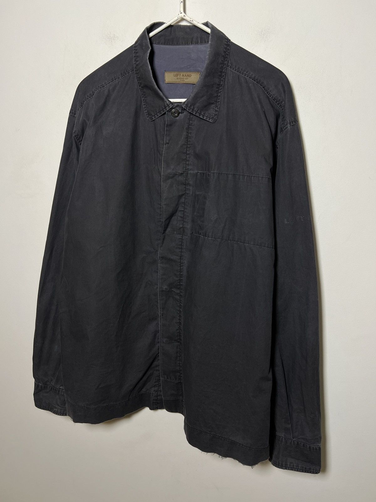 Left Hand Left Hand by Massimo Osti Faded Black shirt Size US L / EU 52-54 / 3 - 3 Thumbnail