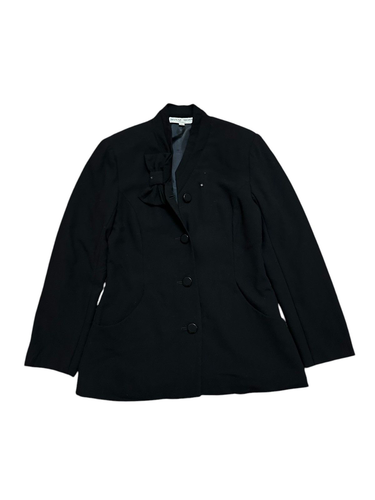 vintage 80s hanae mori boutique women jacket coat