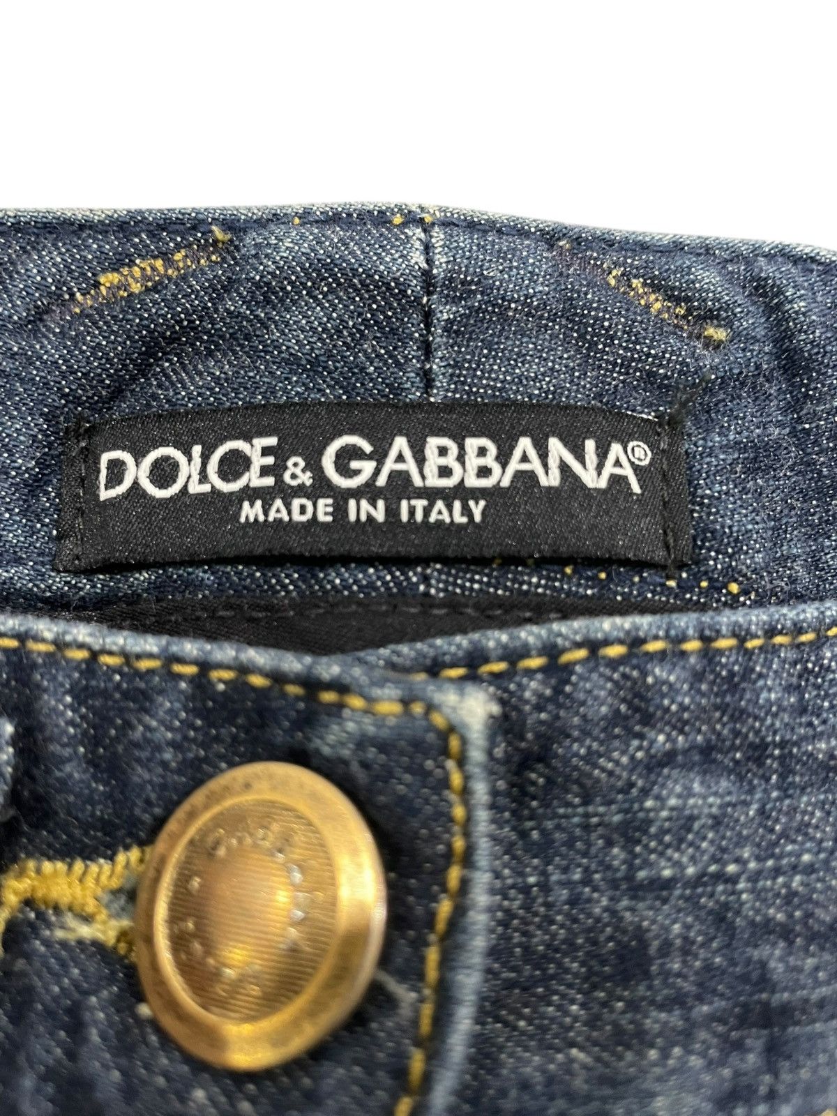 Designer × Dolce & Gabbana Dolce & Gabbana Capri Jeans Size 29" - 10 Thumbnail