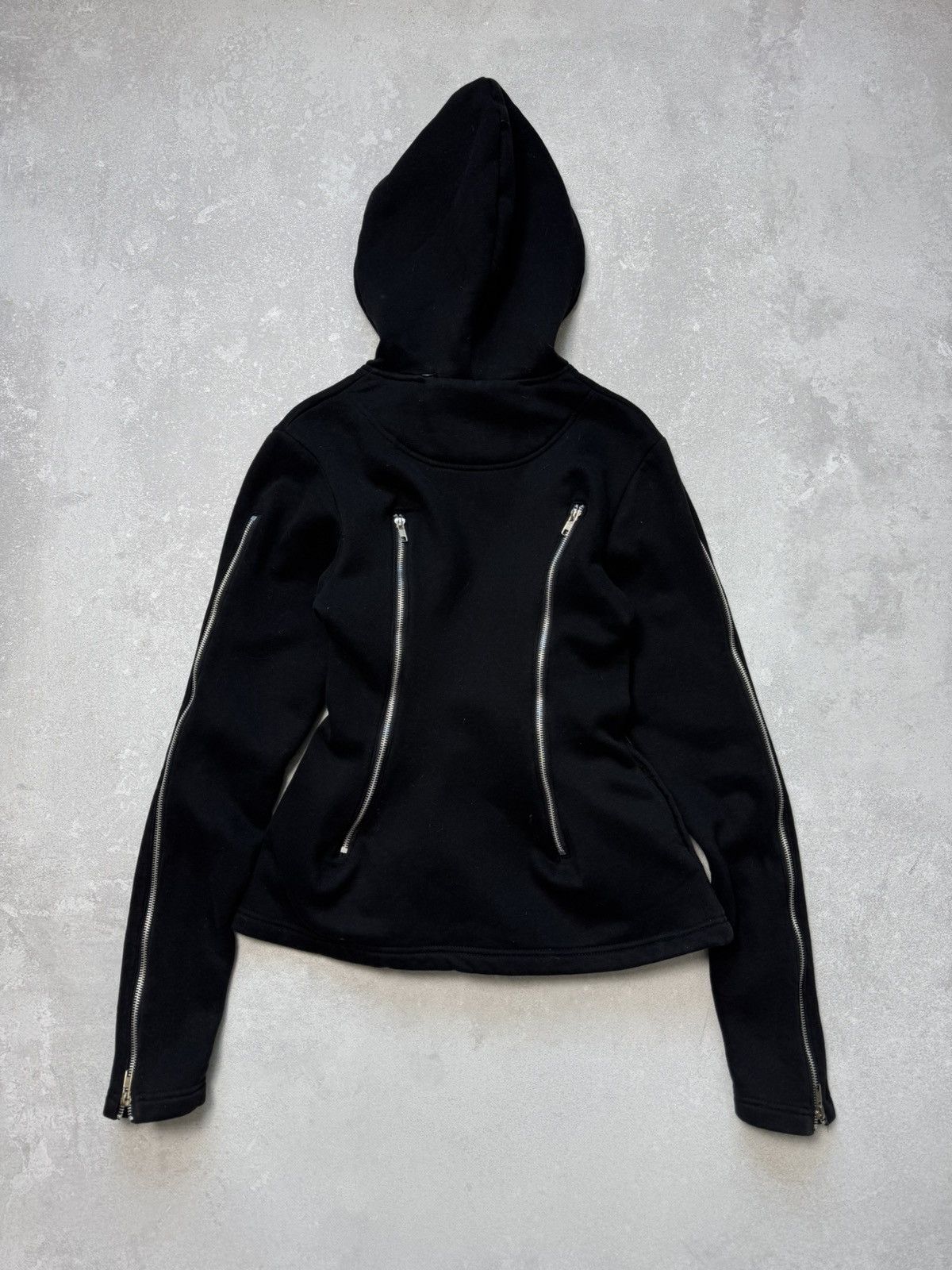 Other Living Dead Souls Banned Skeleton Zip Goth Emo Punk Drip Size XL / US 12-14 / IT 48-50 - 5 Thumbnail