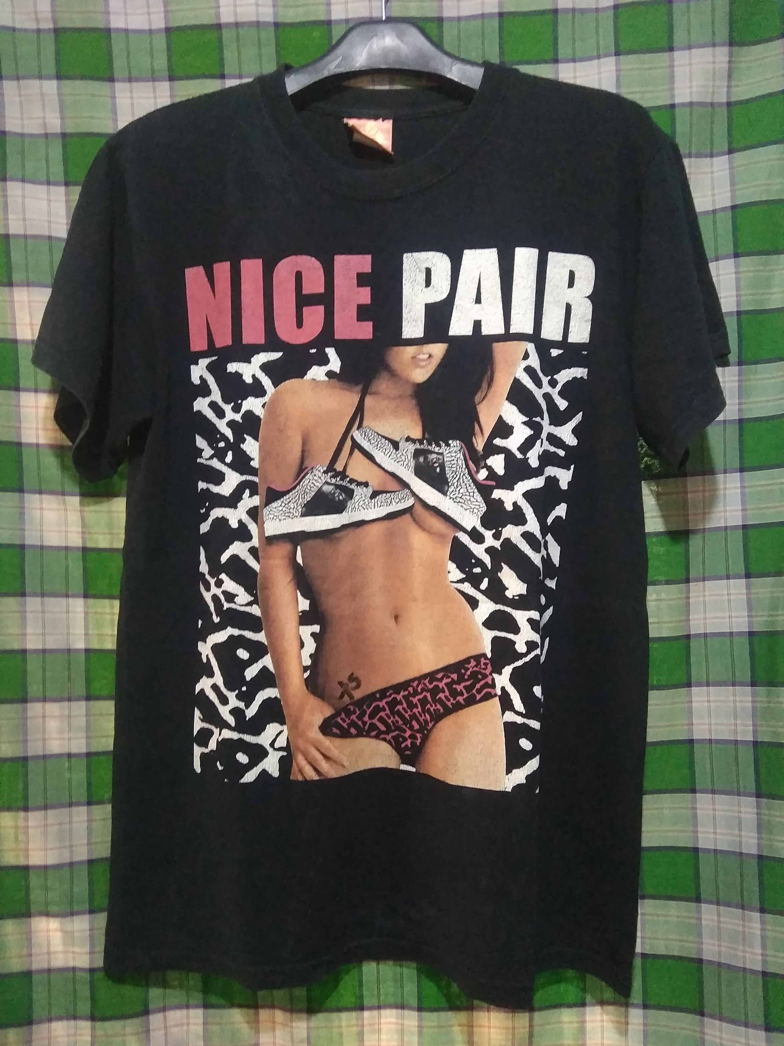 Hysteric Glamour vintage Exact Science Kiks Tyo Nike AJ1 parody t shirt Size US M / EU 48-50 / 2 - 1 Thumbnail