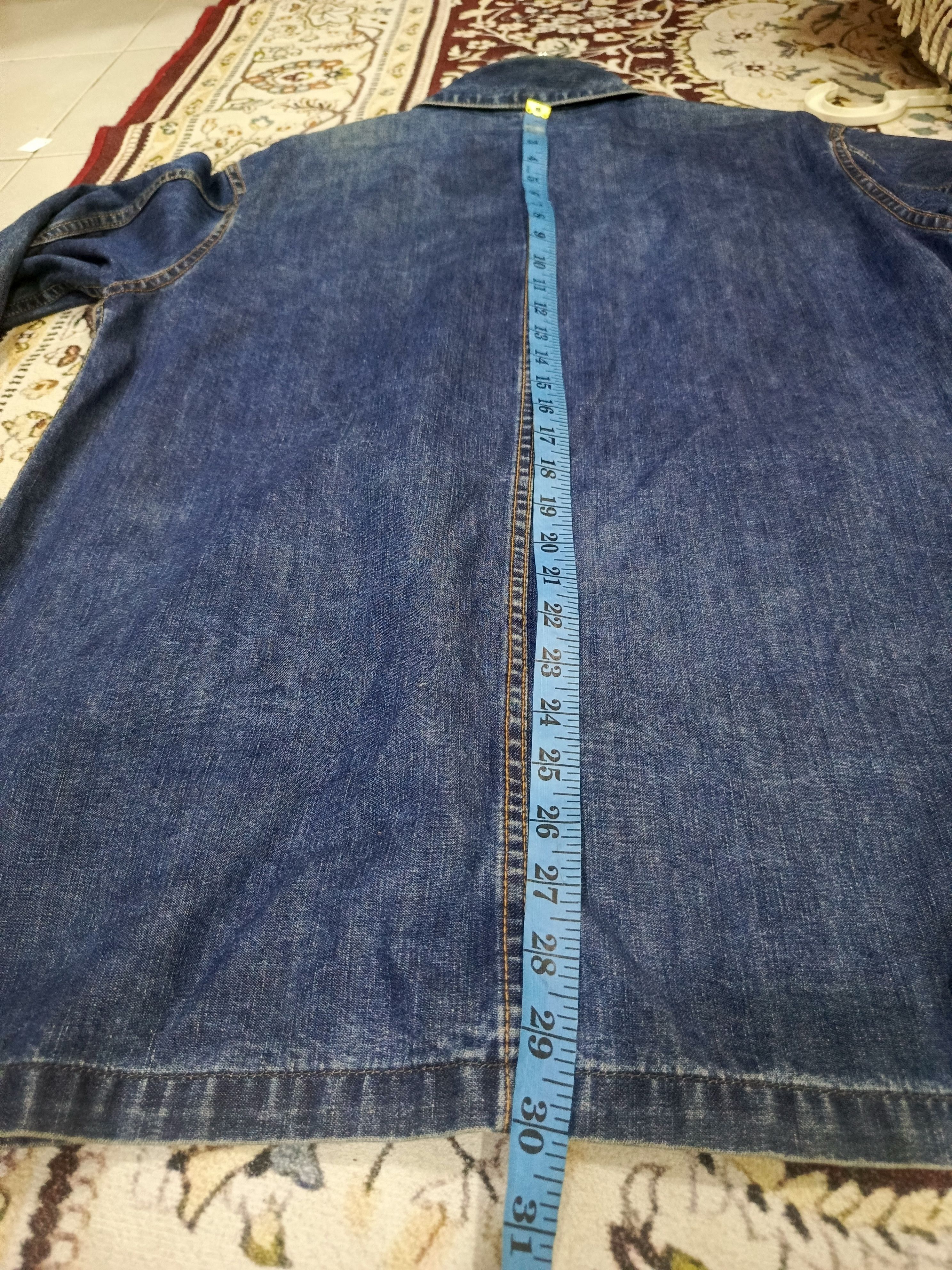 Sugar Cane Sugar Cane denim work coat or coverall jacket, Size US XL / EU 56 / 4 - 11 Thumbnail