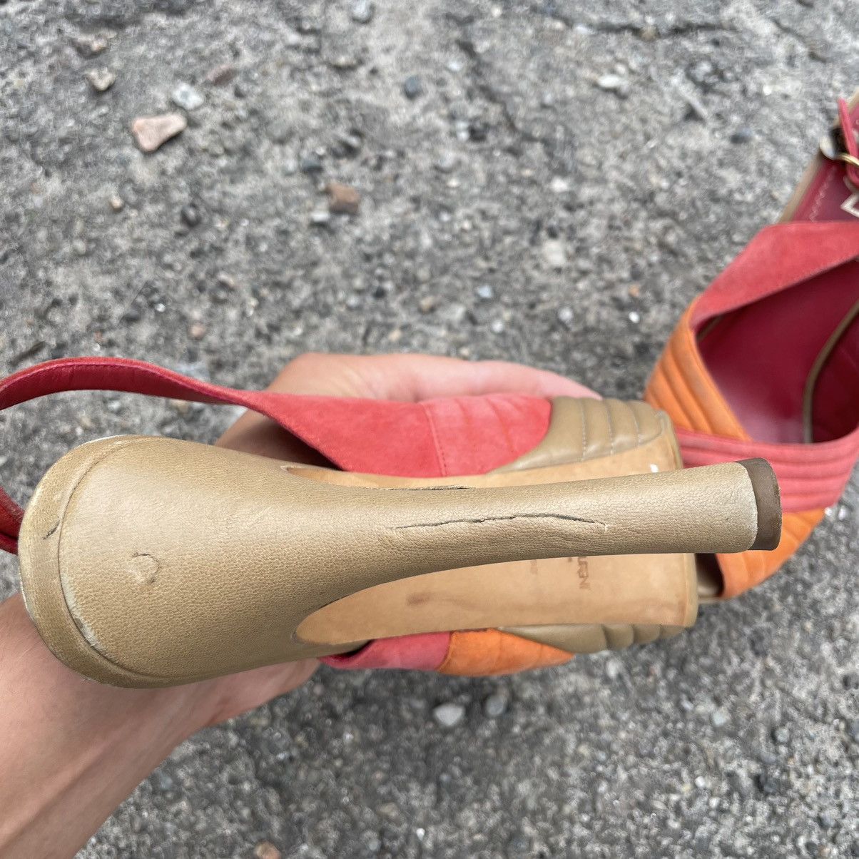 Yves Saint Laurent YSL palais scamossia sandal platform heel yves saint laurent Size US 6 / IT 36 - 8 Thumbnail
