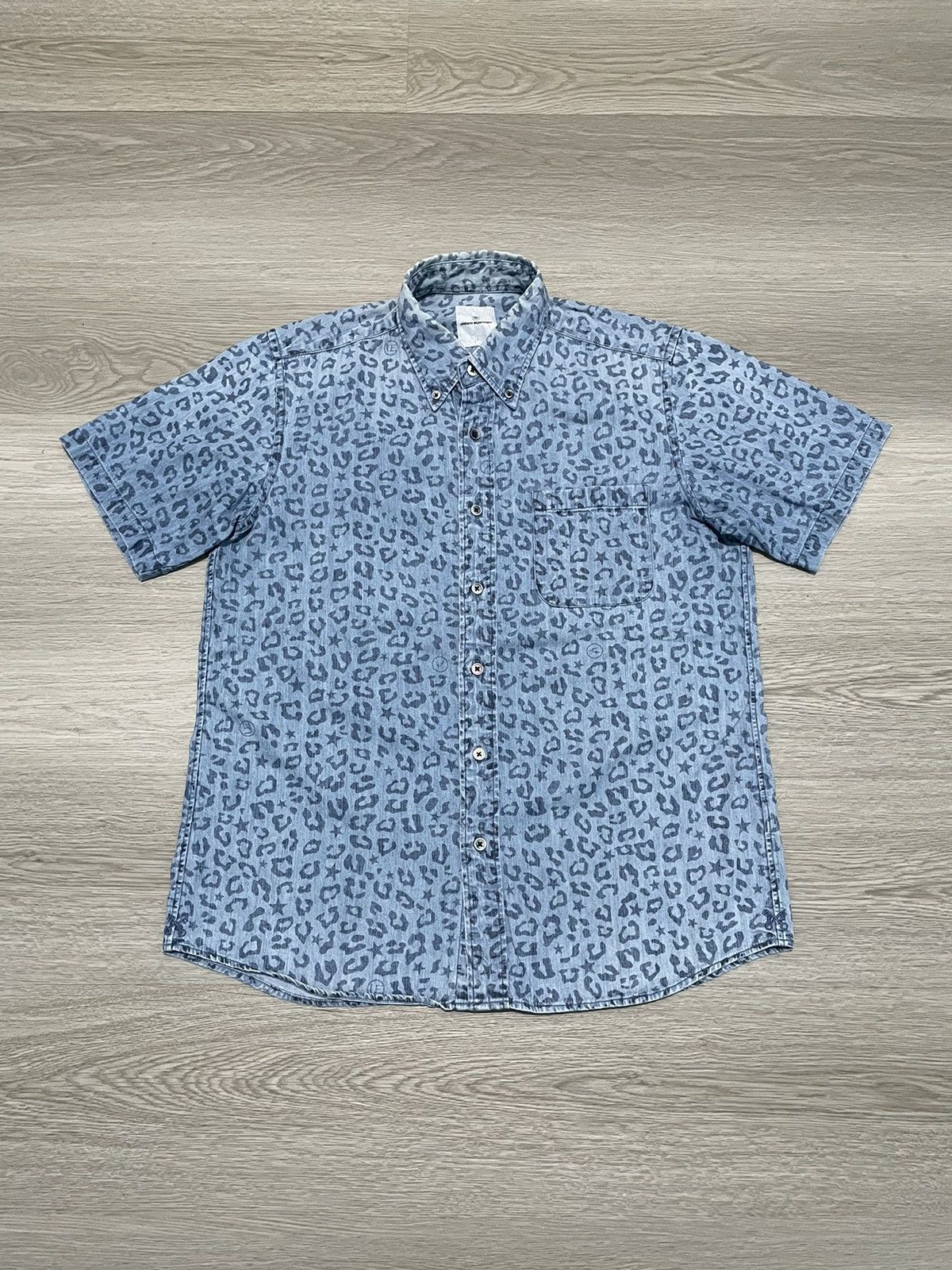 image of X Uniform Experiment Shirt in Blue, Men's (Size Medium)