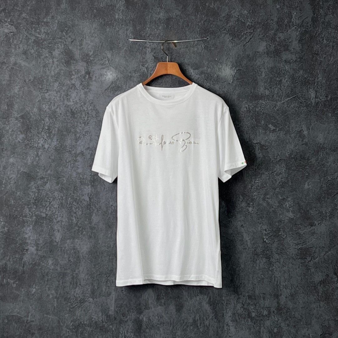 Stefano Ricci Stefano Ricci White T-Shirt l Men Size US L / EU 52-54 / 3 - 1 Thumbnail