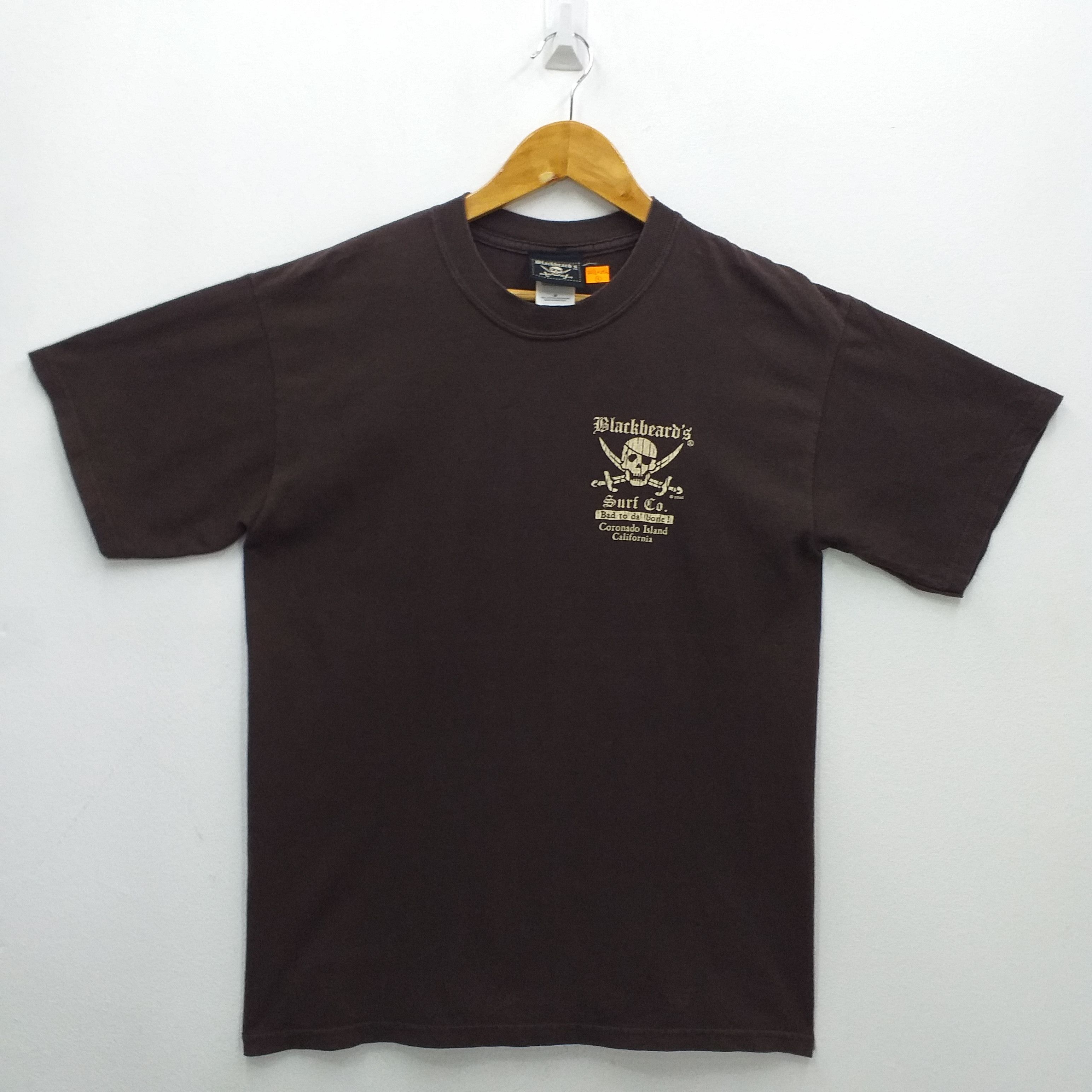 Sun Surf Vintage Blackbaerd's Surf Company Medium Tee -E109 Size US M / EU 48-50 / 2 - 2 Thumbnail