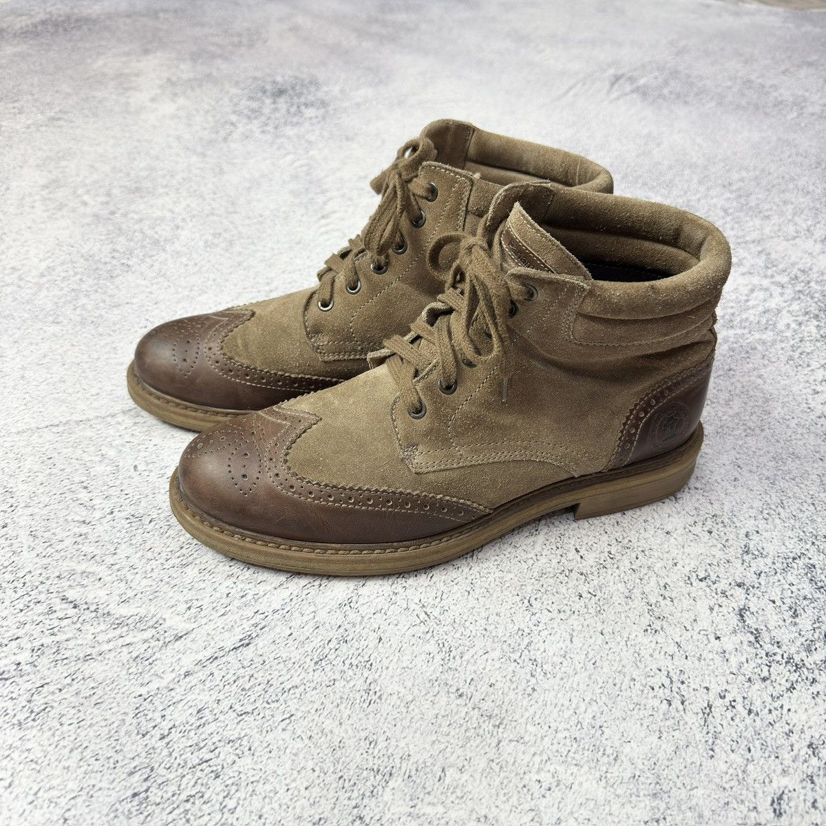 Designer × Panama Jack Panama Jack Brogue Boots US9 UK8 EU42 27cm Size US 9 / EU 42 - 1 Thumbnail