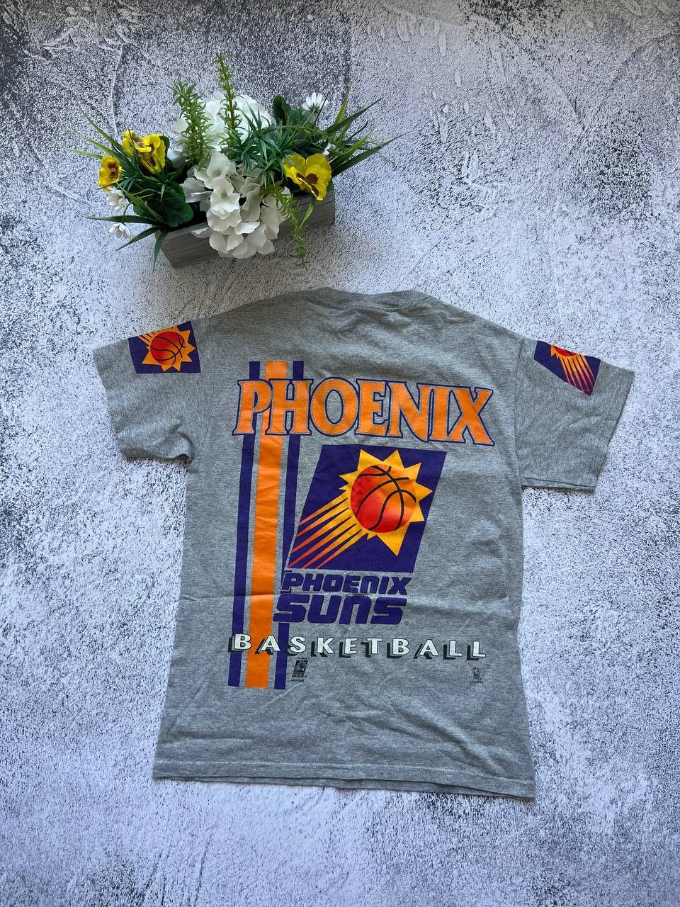 NBA × Vintage Vintage Phoenix Suns Overprint T Shirt Nba Blokecore Size US M / EU 48-50 / 2 - 1 Thumbnail