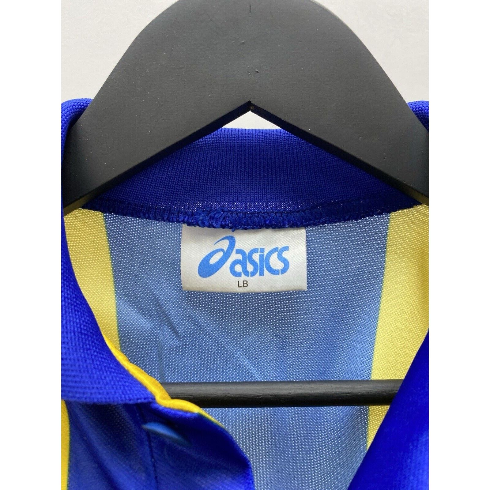 Asics Vintage Leeds United 1993 1995 Away Soccer Jersey Kids Boys Size US XXS / EU 40 - 13 Thumbnail