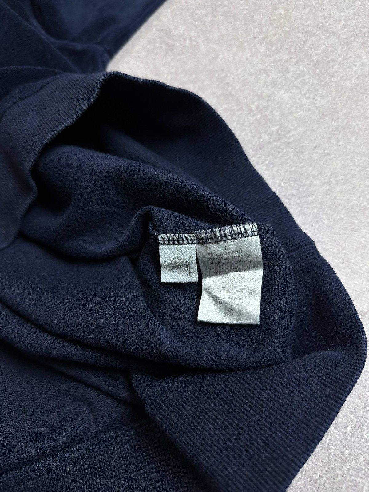 Stussy Vintage Stussy Velour Quarter Zip Sweater M Size US M / EU 48-50 / 2 - 7 Thumbnail