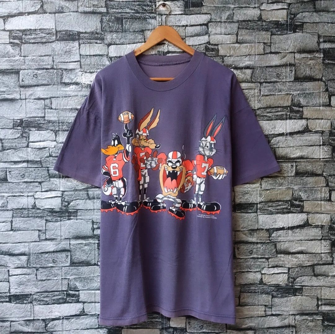 Cartoon Network Vintage 90s Looney Tunes Warner Bros Tshirt Size US XL / EU 56 / 4 - 1 Thumbnail