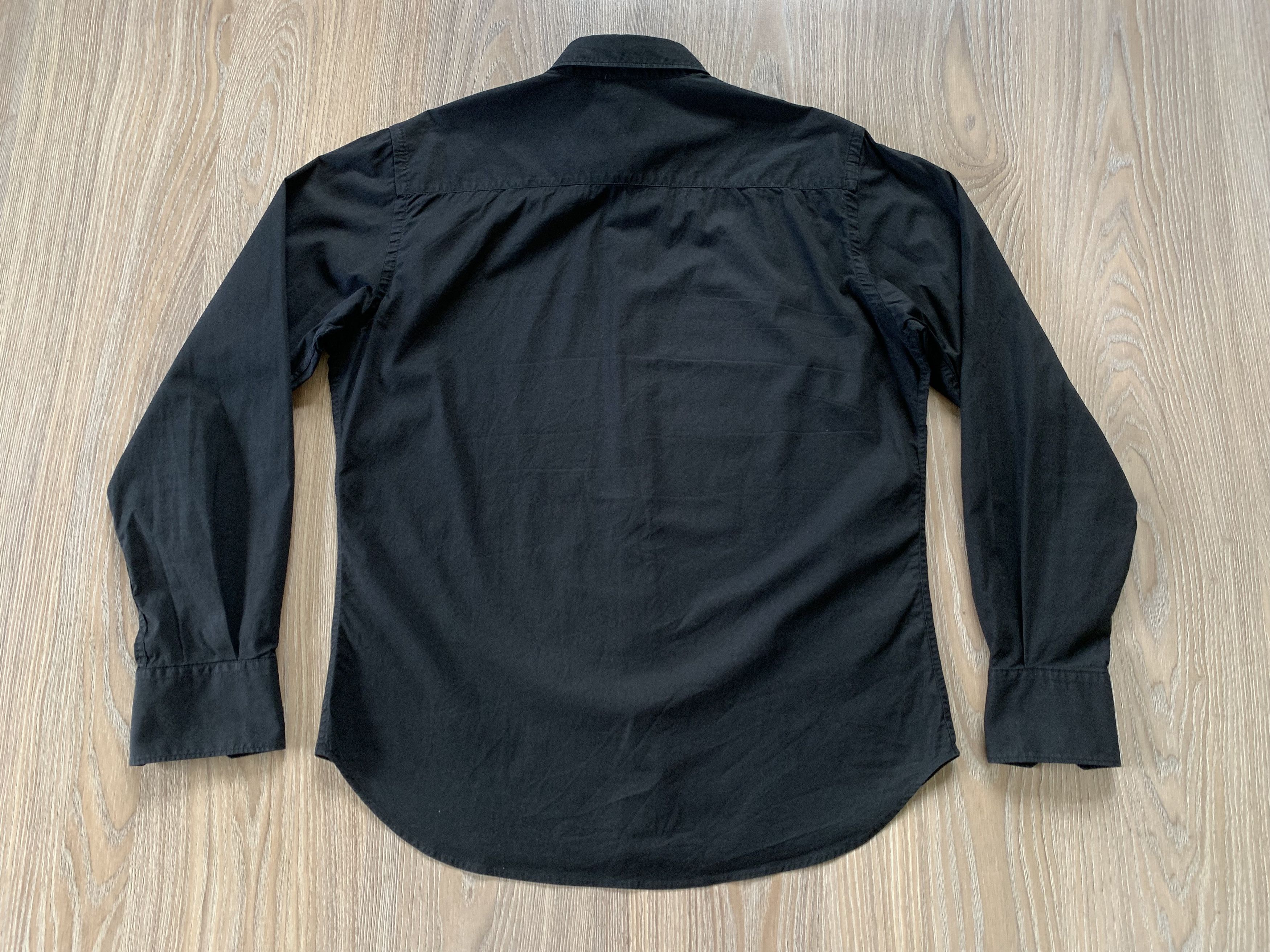 Gianfranco Ferre Archival Gianfranco Ferre Men's Black Long Sleeve Shirt Size US XS / EU 42 / 0 - 3 Thumbnail