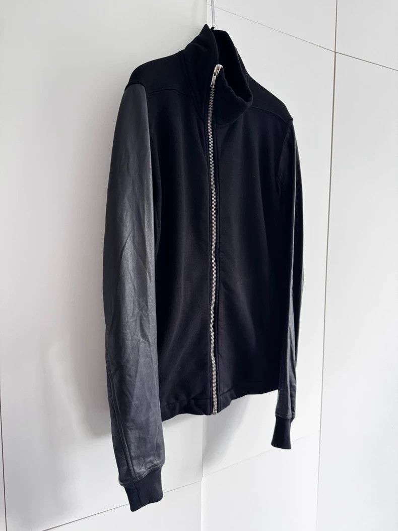 Rick Owens rick owens Top leather sleeve diagonal zip jacket Size US XS / EU 42 / 0 - 3 Thumbnail