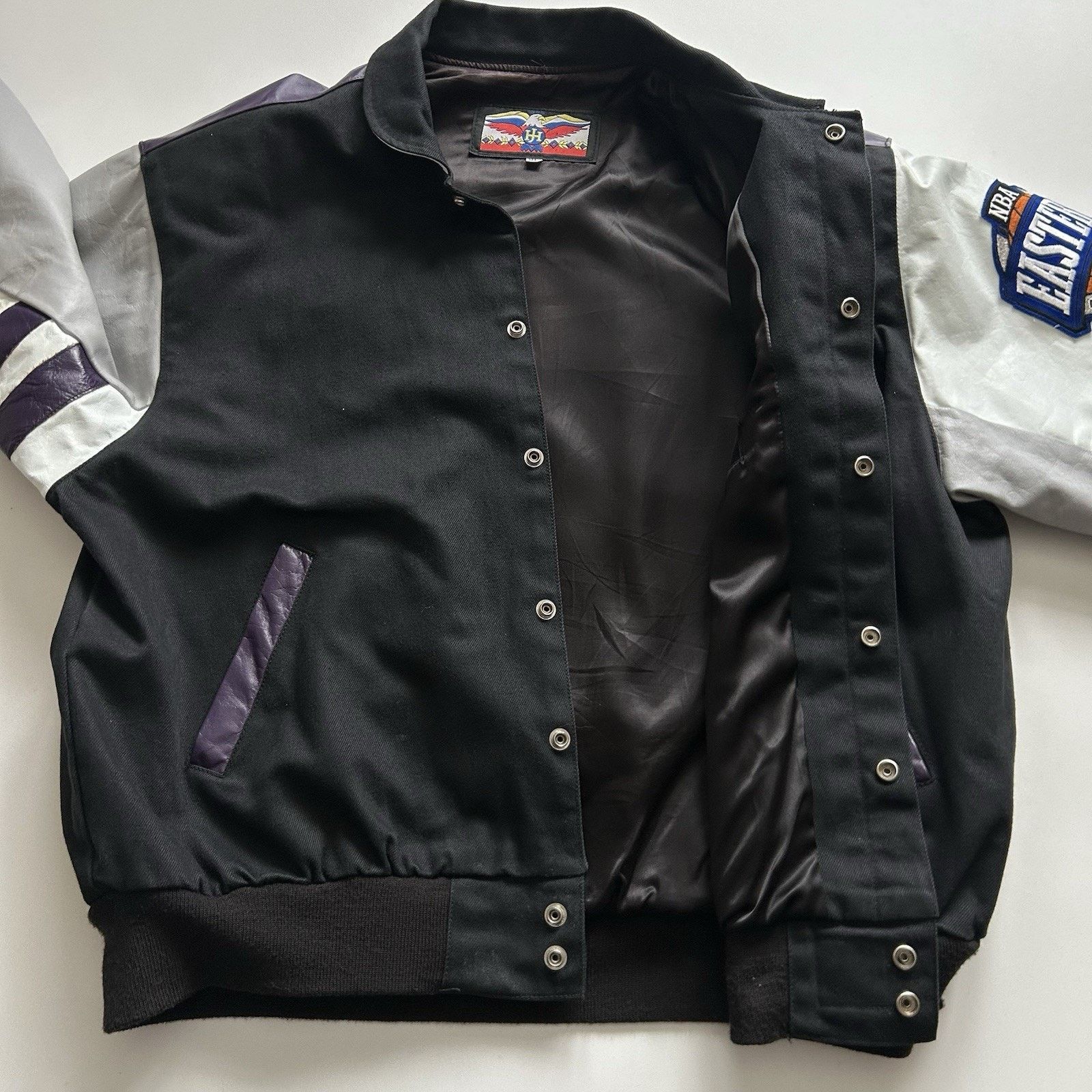 Jeff Hamilton × NBA × Vintage Vintage 90s Jeff Hamilton NBA Toronto Raptors Jacket Size XL Size US XL / EU 56 / 4 - 13 Thumbnail