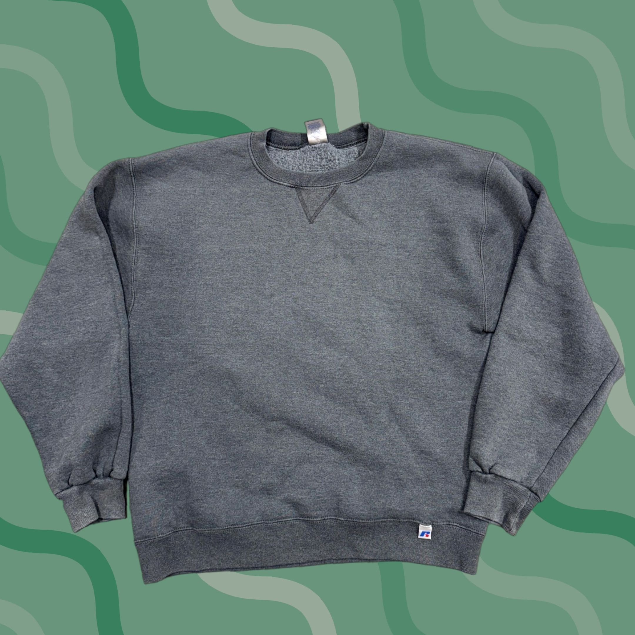 Russell Athletic Russell Athletic Sweatshirt Mens Medium Gray Dri Power Fleece Crewneck Pullover Size US M / EU 48-50 / 2 - 1 Thumbnail