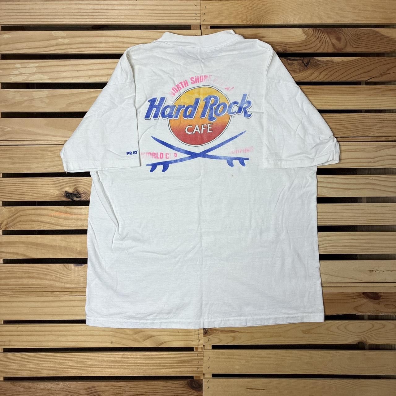 Hard Rock Cafe True Vintage Hard Rock Cafe 1989 White Surf Tee Size Large Size US L / EU 52-54 / 3 - 1 Thumbnail