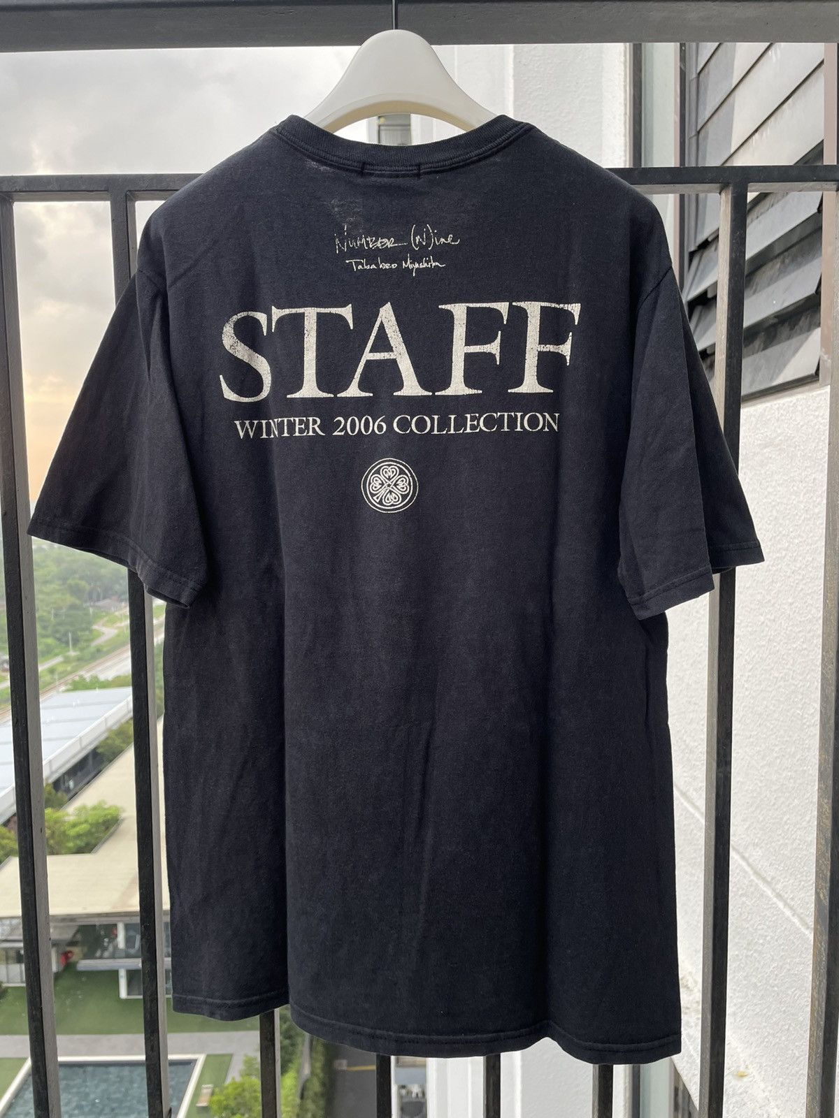 Number (N)ine AW06 “Noir “ Exclusive Staff T-Shirt Size US M / EU 48-50 / 2 - 8 Thumbnail