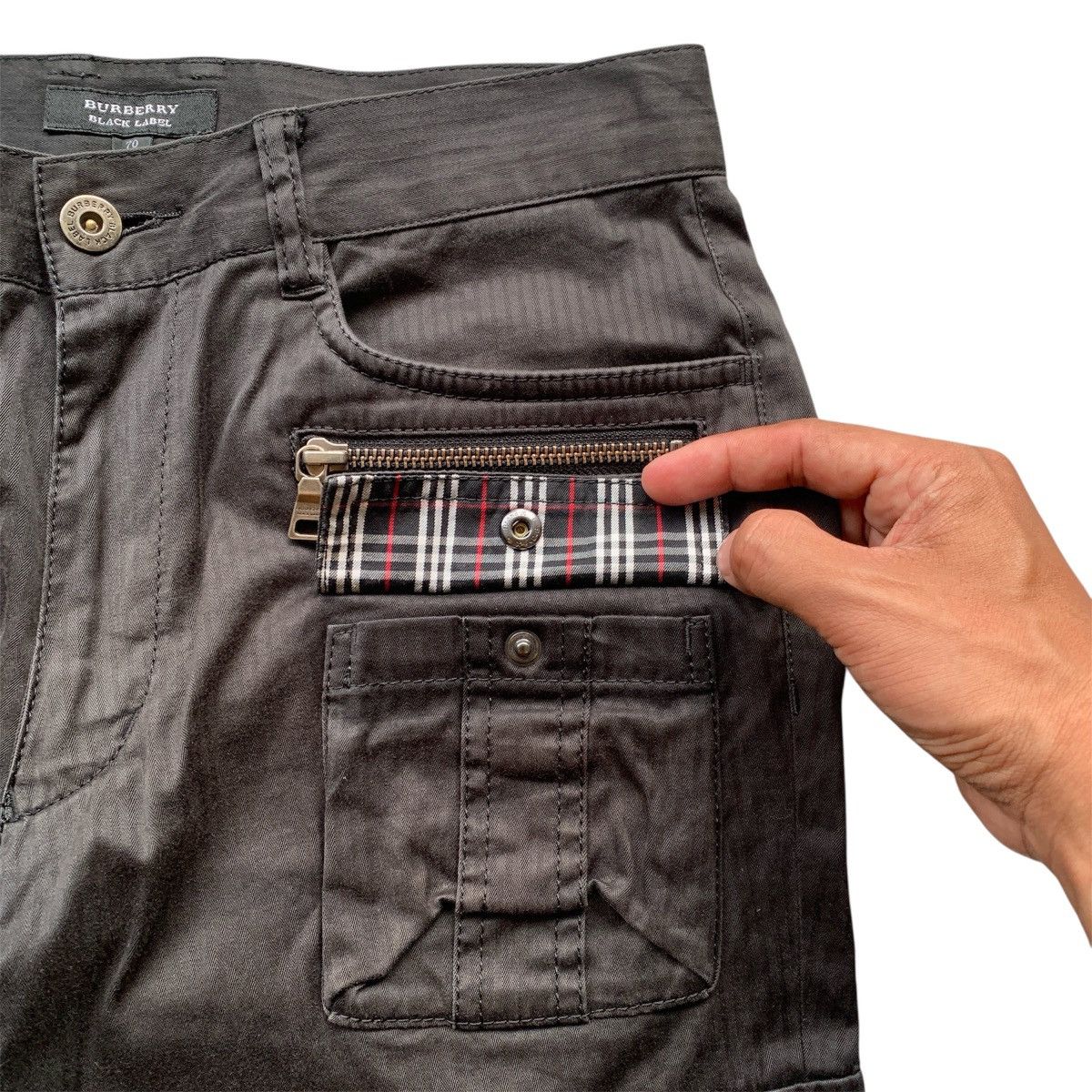 Burberry Burberry Black Label Multipocket Cargo Pants Size US 28 / EU 44 - 7 Thumbnail