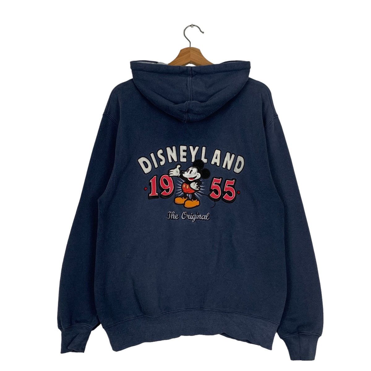 Disney DISNEYLAND Embroidery Big Logo Zipper Hoodies #0709-C32 Size US S / EU 44-46 / 1 - 1 Thumbnail