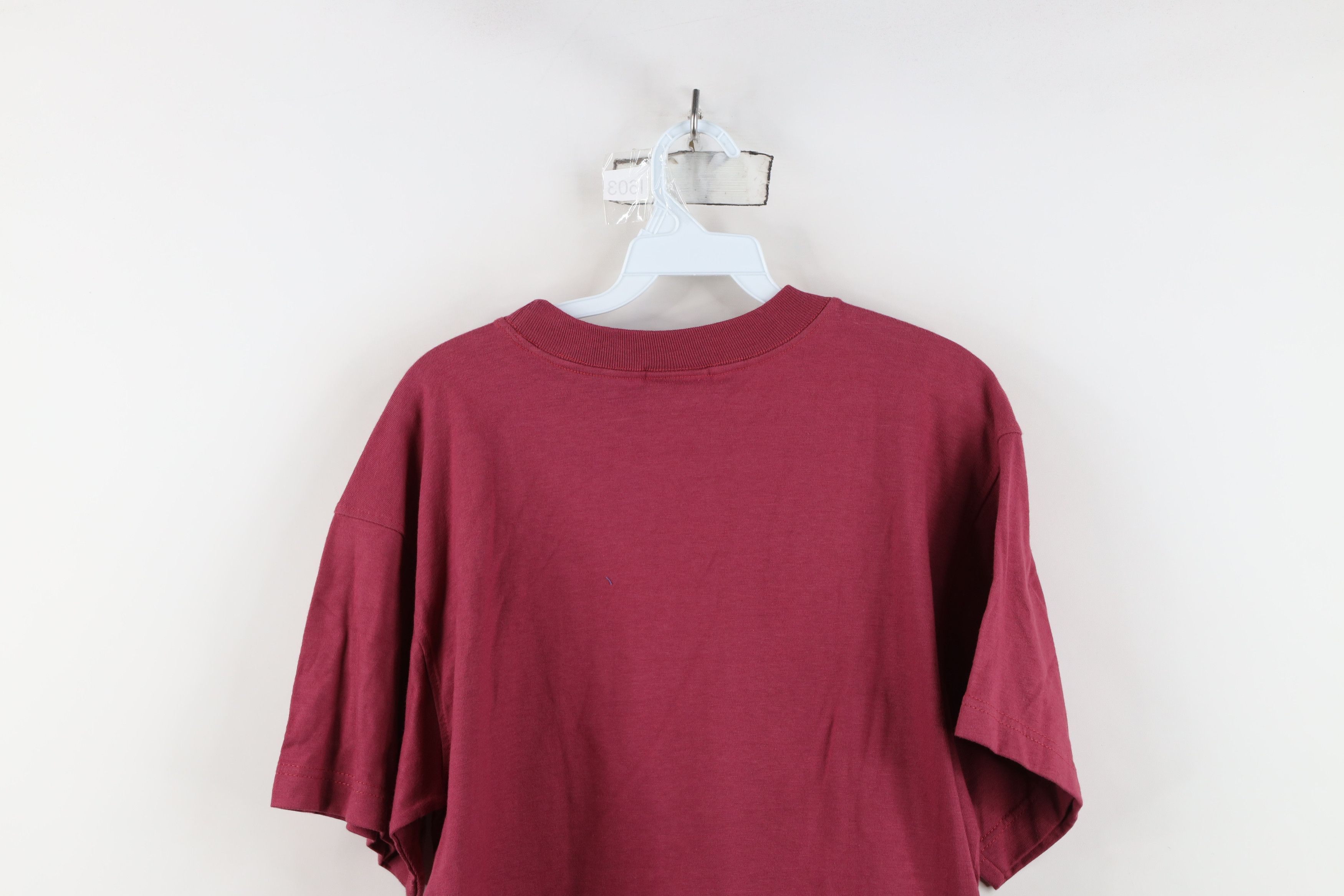 Vintage Vintage 90s Spell Out Grenelefe Golf Course T-Shirt Red USA Size US M / EU 48-50 / 2 - 11 Thumbnail