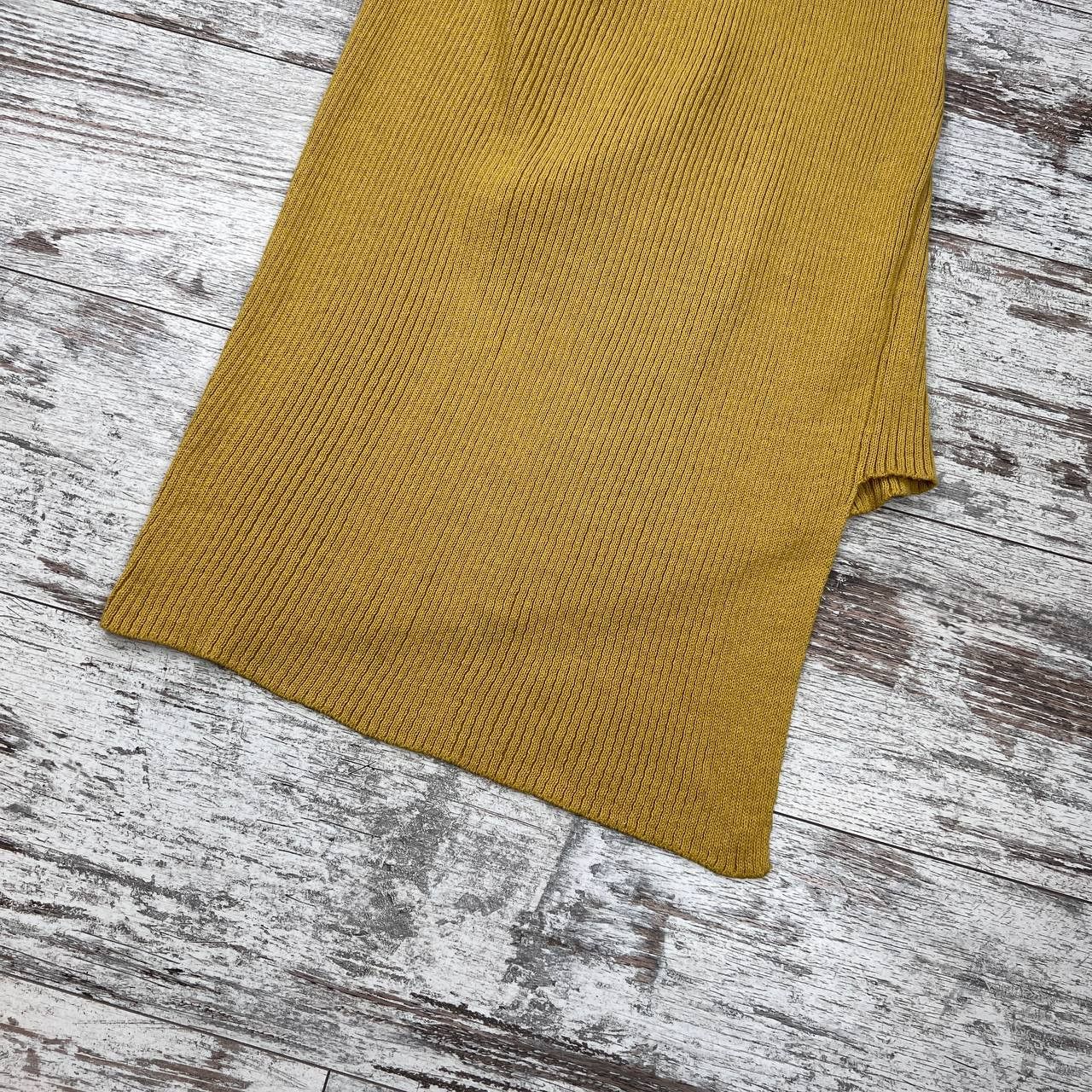Issey Miyake Vintage Issey Miyake Asymmetrical Ribbed Knit Midi Skirt Size 30" / US 8 / IT 44 - 3 Thumbnail
