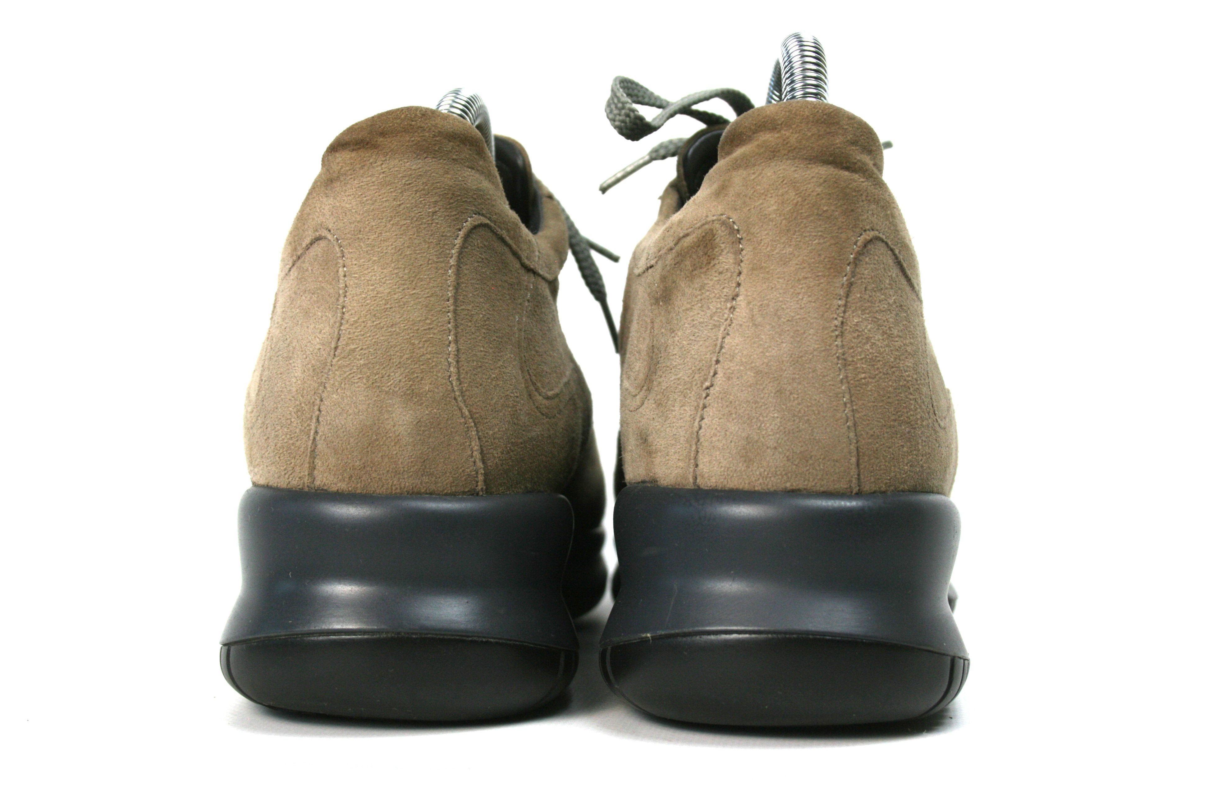 Santoni Club Suede S Logo Sneakers Size US 9.5 / IT 39.5 - 8 Thumbnail