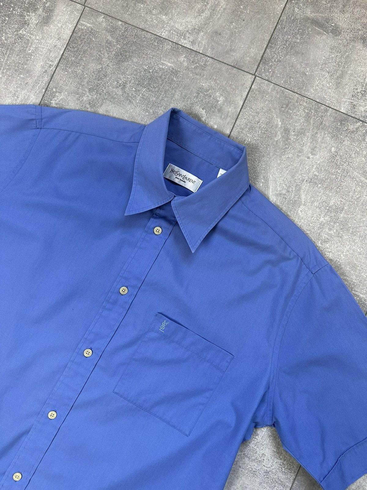 Other Men’s shirts button up blue YvesSaintLauren Size US L / EU 52-54 / 3 - 4 Thumbnail