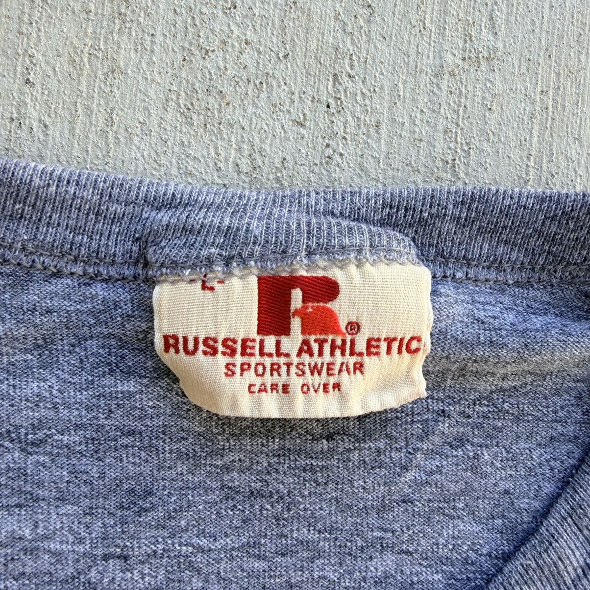 Russell Athletic Vintage Russell Athletic T Shirt U.S. Marine Corps 80s Size US L / EU 52-54 / 3 - 2 Thumbnail