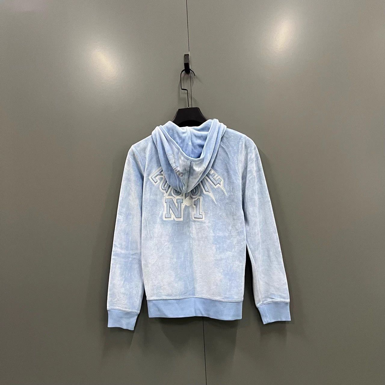 Philipp Plein PHILIPP PLEIN light blue velvet rhinestone set M 95new Size M / US 6-8 / IT 42-44 - 2 Thumbnail